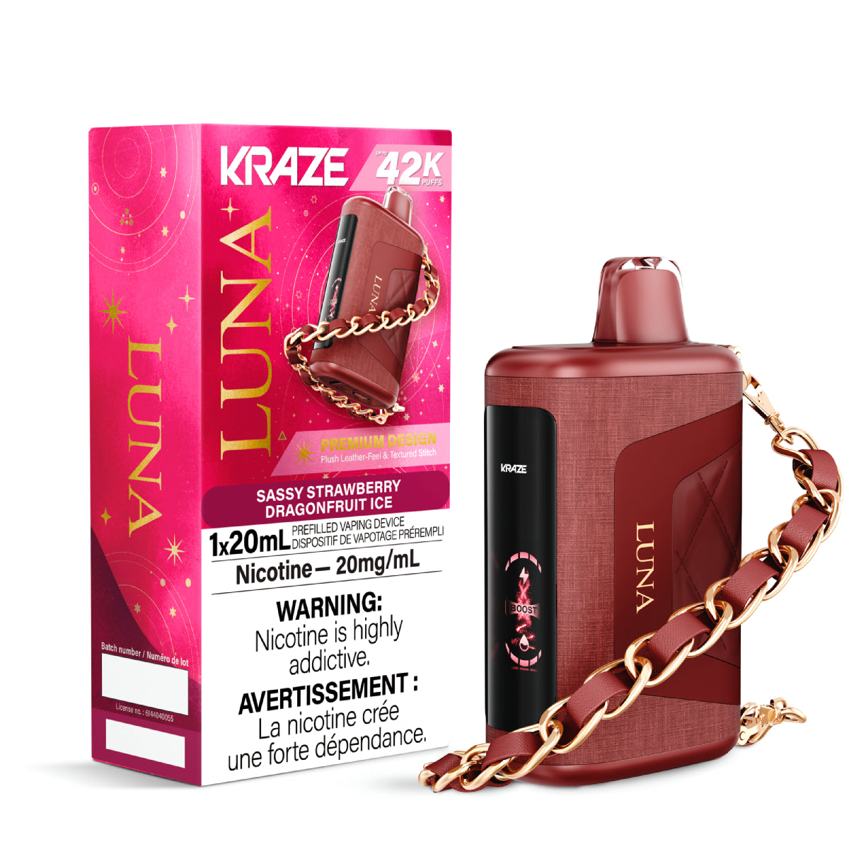 KRAZE LUNA 42K PUFF Disposable