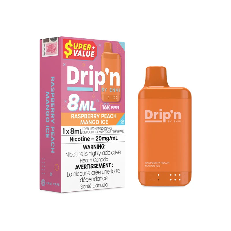 Drip’n by Envi 16K Disposable Vape – 8mL | 16,000 Puffs
