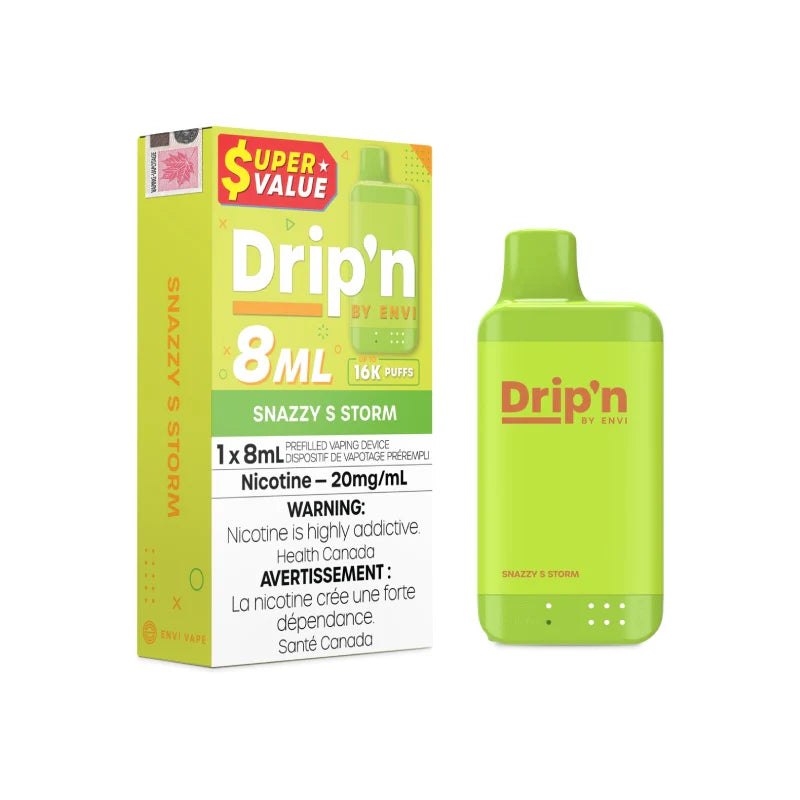 Drip’n by Envi 16K Disposable Vape – 8mL | 16,000 Puffs