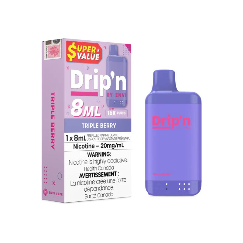 Drip’n by Envi 16K Disposable Vape – 8mL | 16,000 Puffs