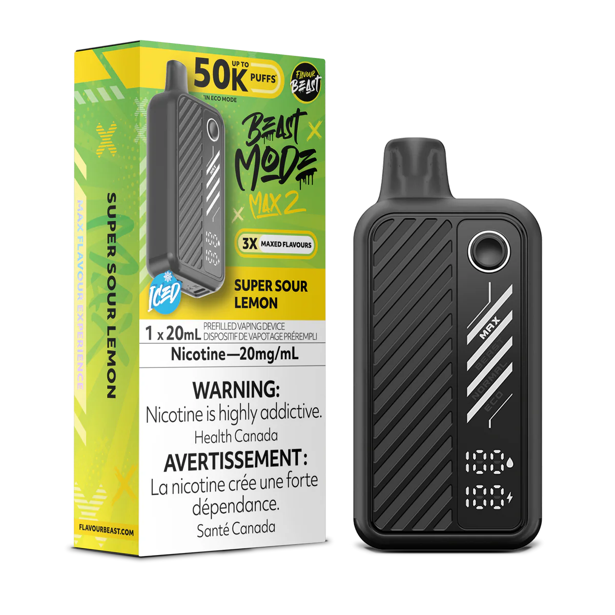 Flavour Beast Beast Mode Max 2 50K Disposable Vape