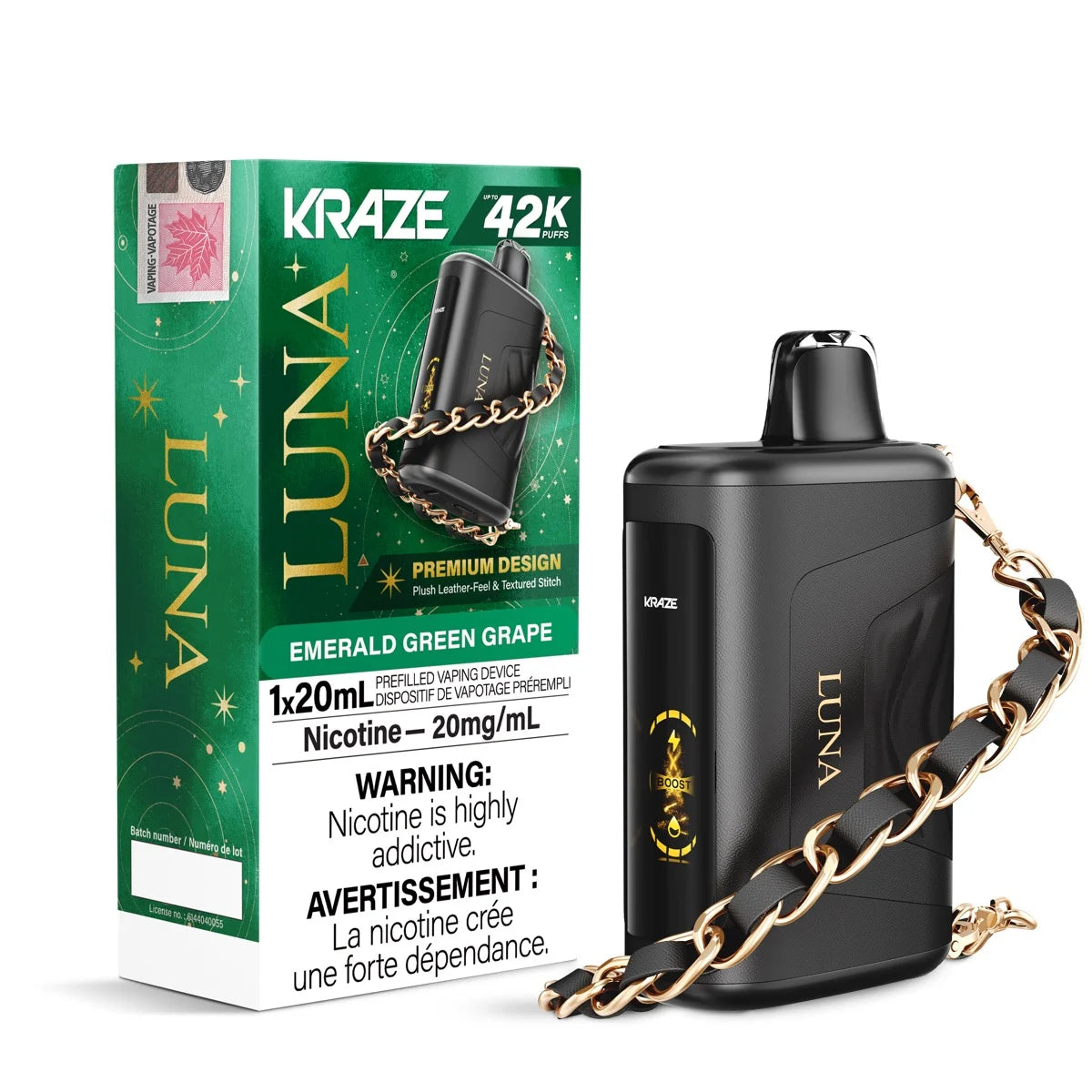 KRAZE LUNA 42K PUFF Disposable