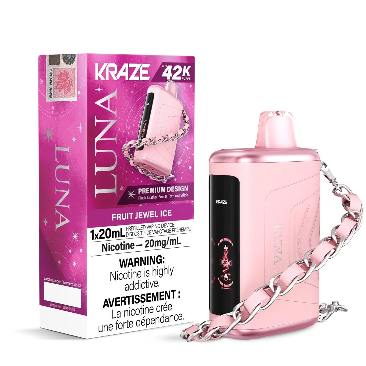 KRAZE LUNA 42K PUFF Disposable