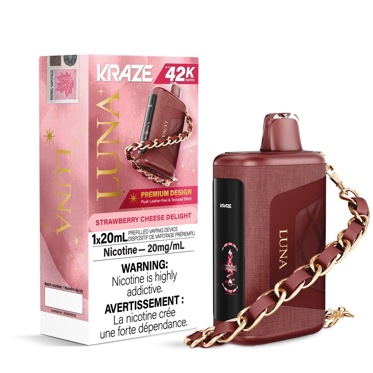KRAZE LUNA 42K PUFF Disposable