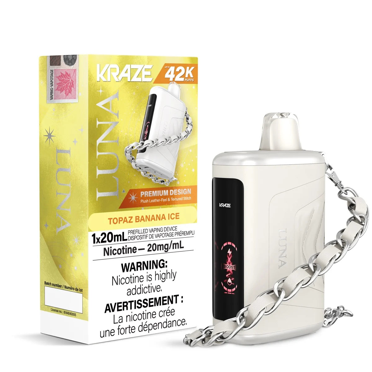 KRAZE LUNA 42K PUFF Disposable