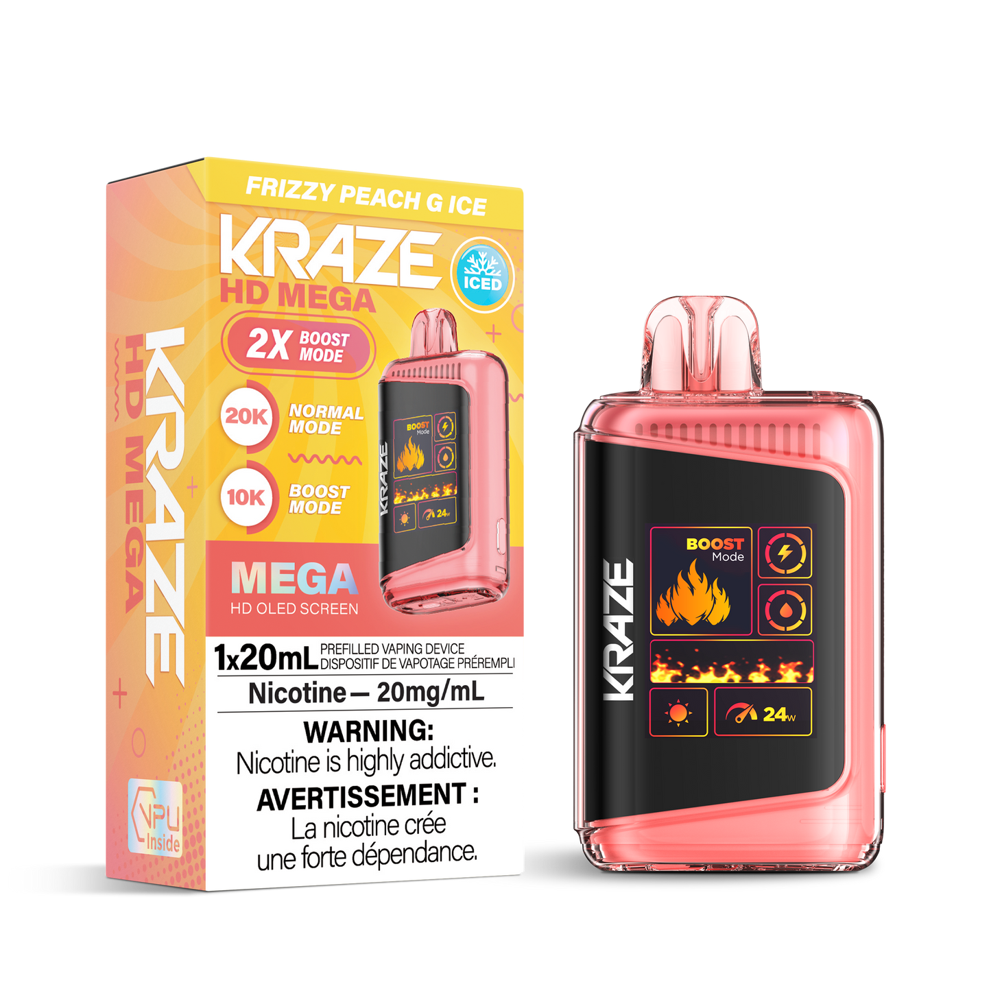 Kraze HD Mega 20K ***HARMONIZED STAMPED***