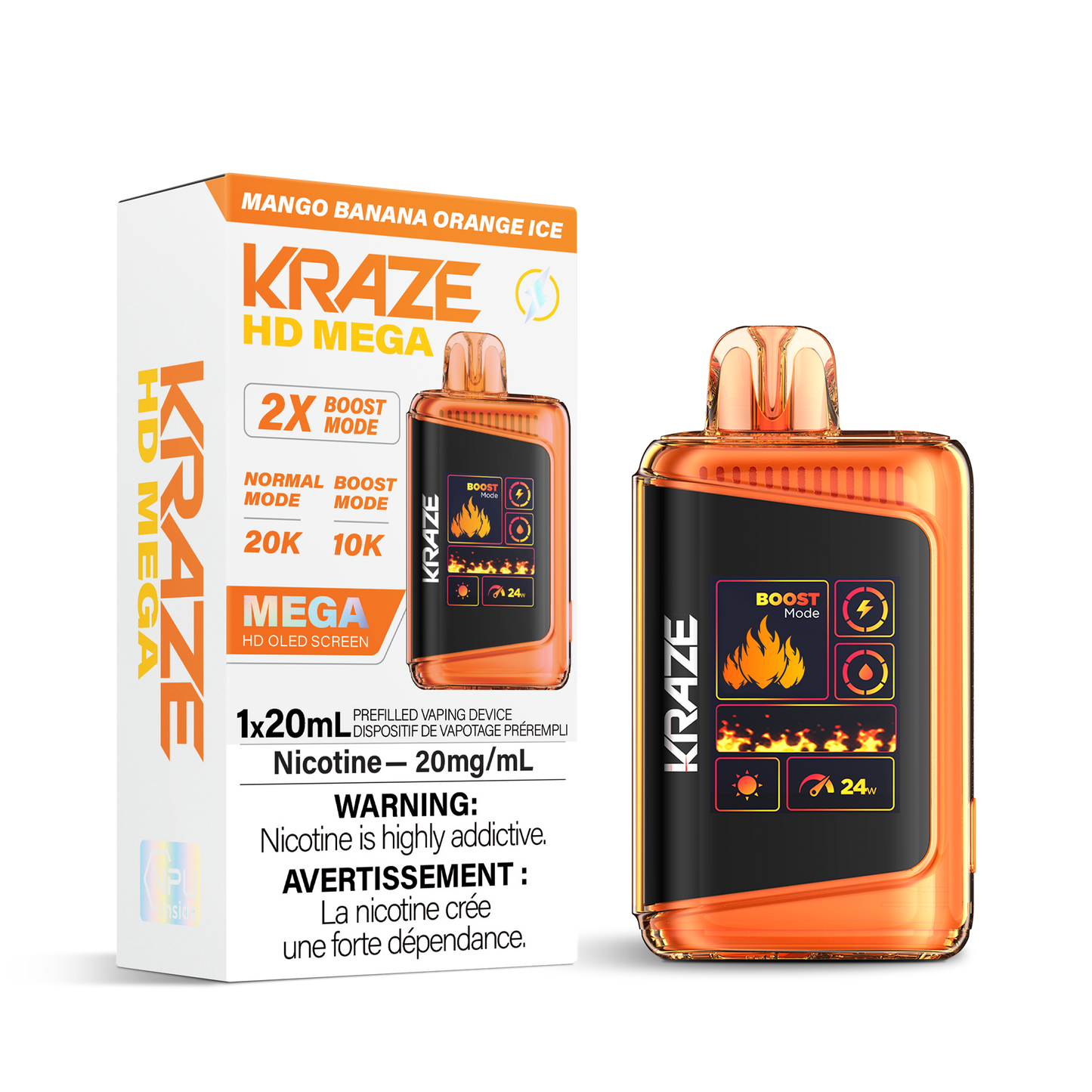 Kraze HD Mega 20K ***HARMONIZED STAMPED***