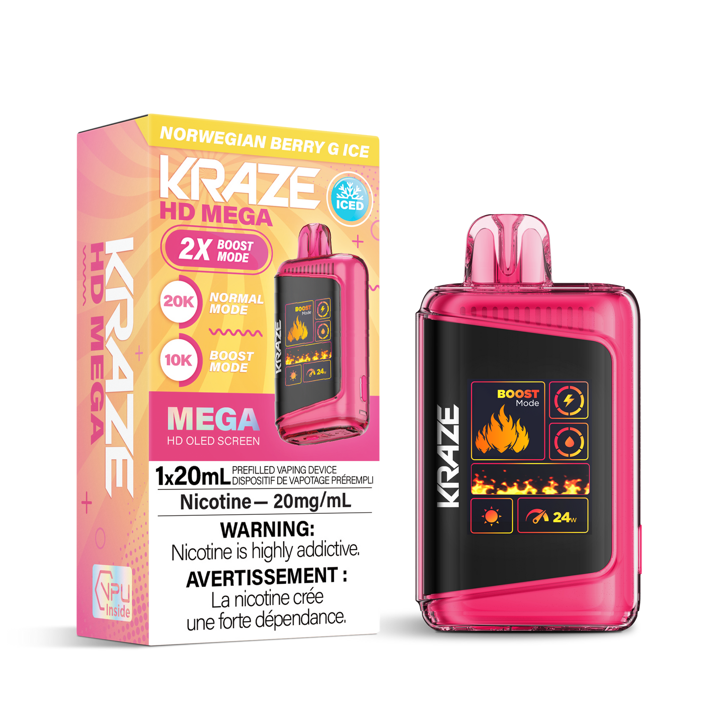 Kraze HD Mega 20K ***HARMONIZED STAMPED***