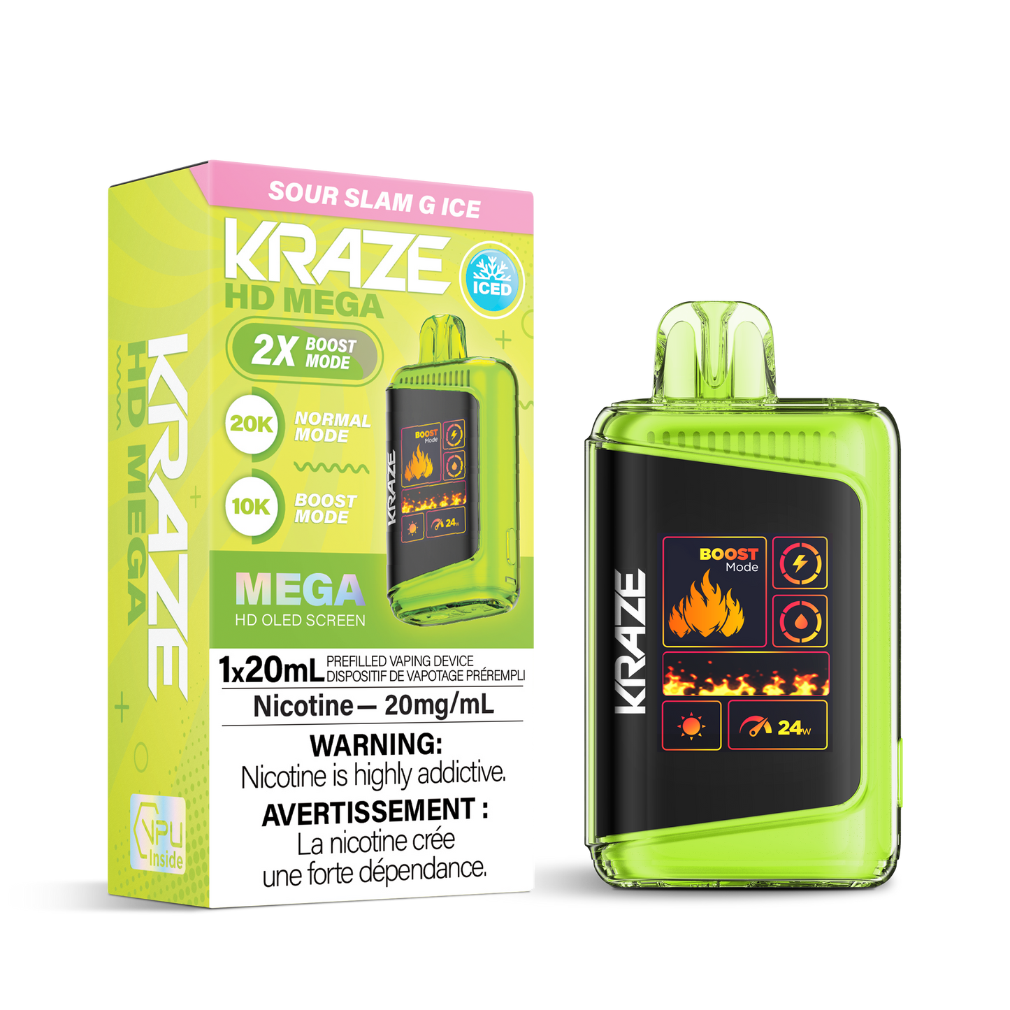 Kraze HD Mega 20K ***HARMONIZED STAMPED***