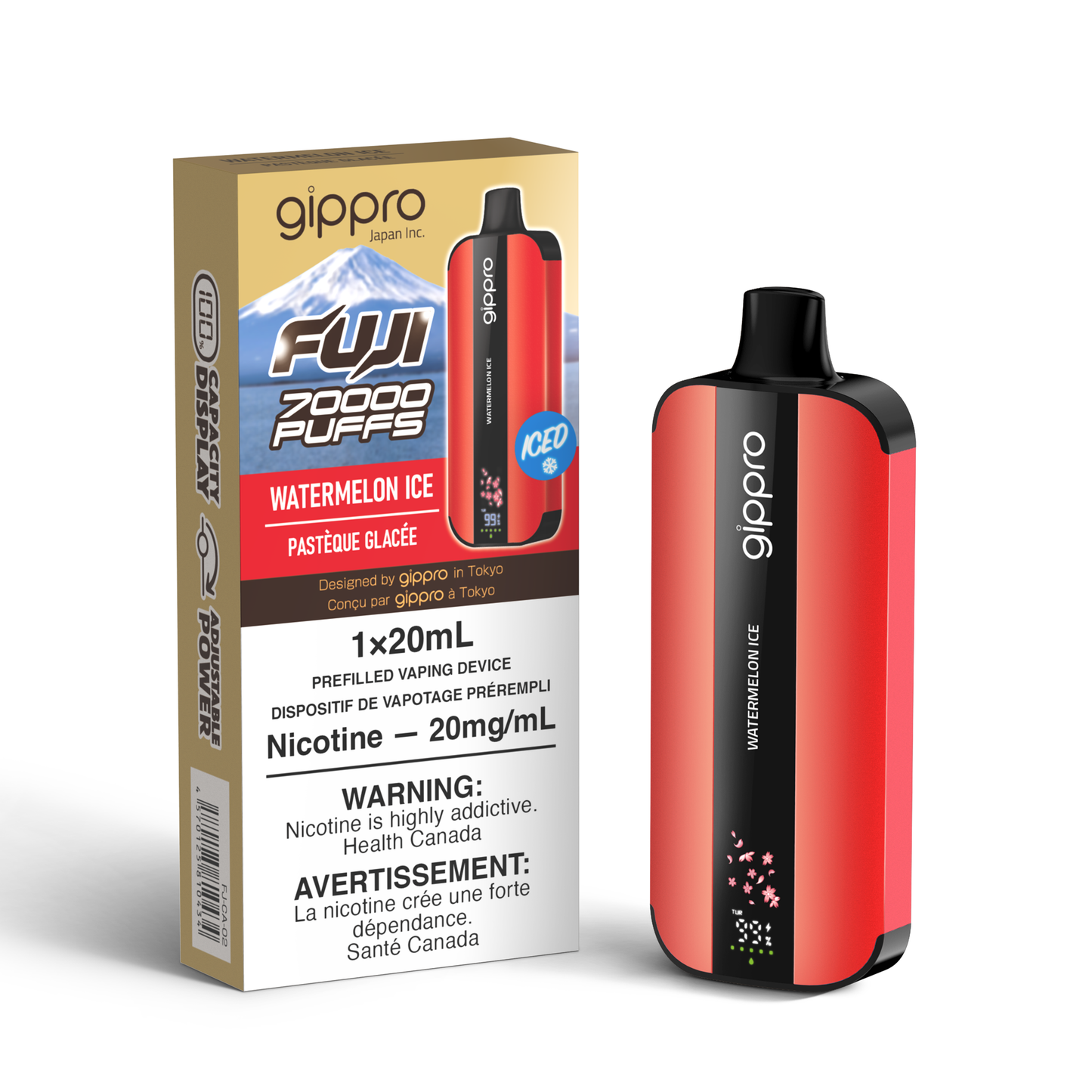 Gippro Fuji 70K Disposable Vape 20mL