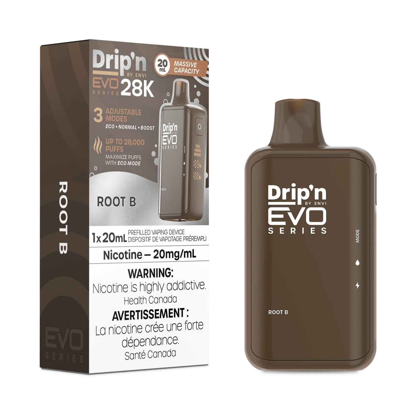 Drip'N EVO 28K Disposable Vapes