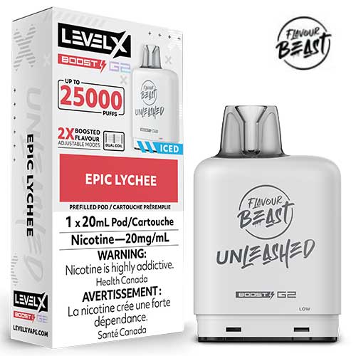 Flavour Beast Level X Boost Unleashed Pod 15K/25K G2