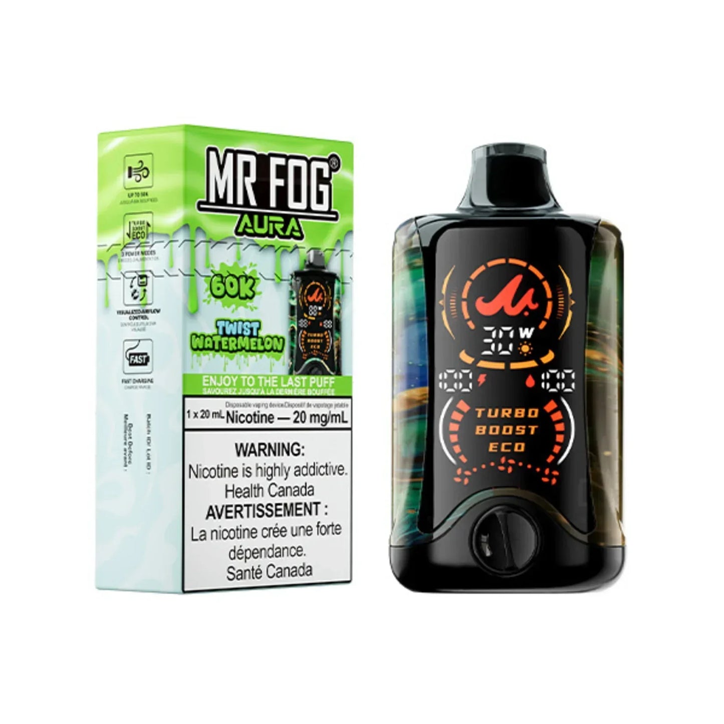 Mr Fog Aura 60K Disposable Vape