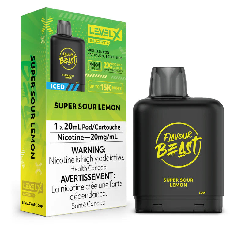 Flavour Beast Level X Boost Pod 15K/25K G2