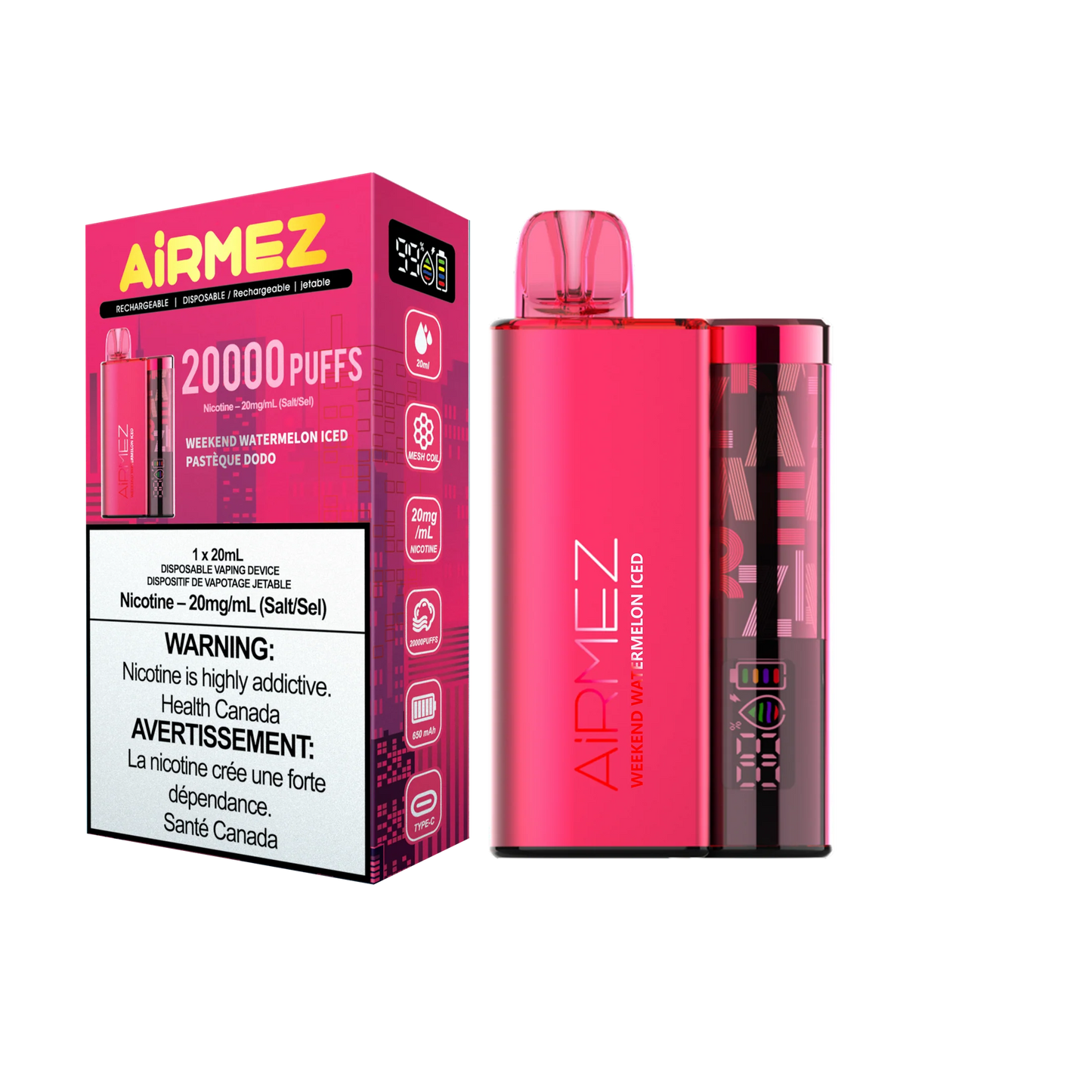 AiRMEZ Original 20k Puffs Disposable Vapes