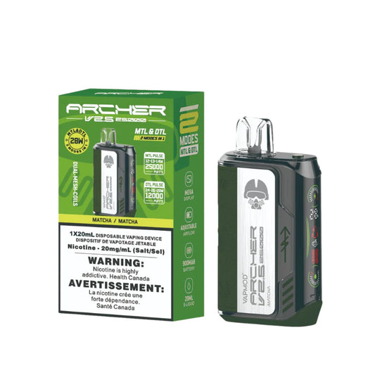 VAPMOD Archer 25000 Disposable Vape - (ON)