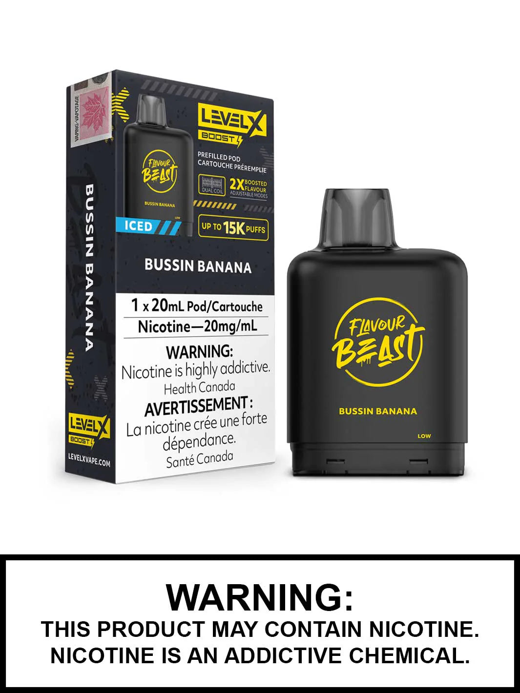 Flavour Beast Level X Boost Pod 15K/25K G2