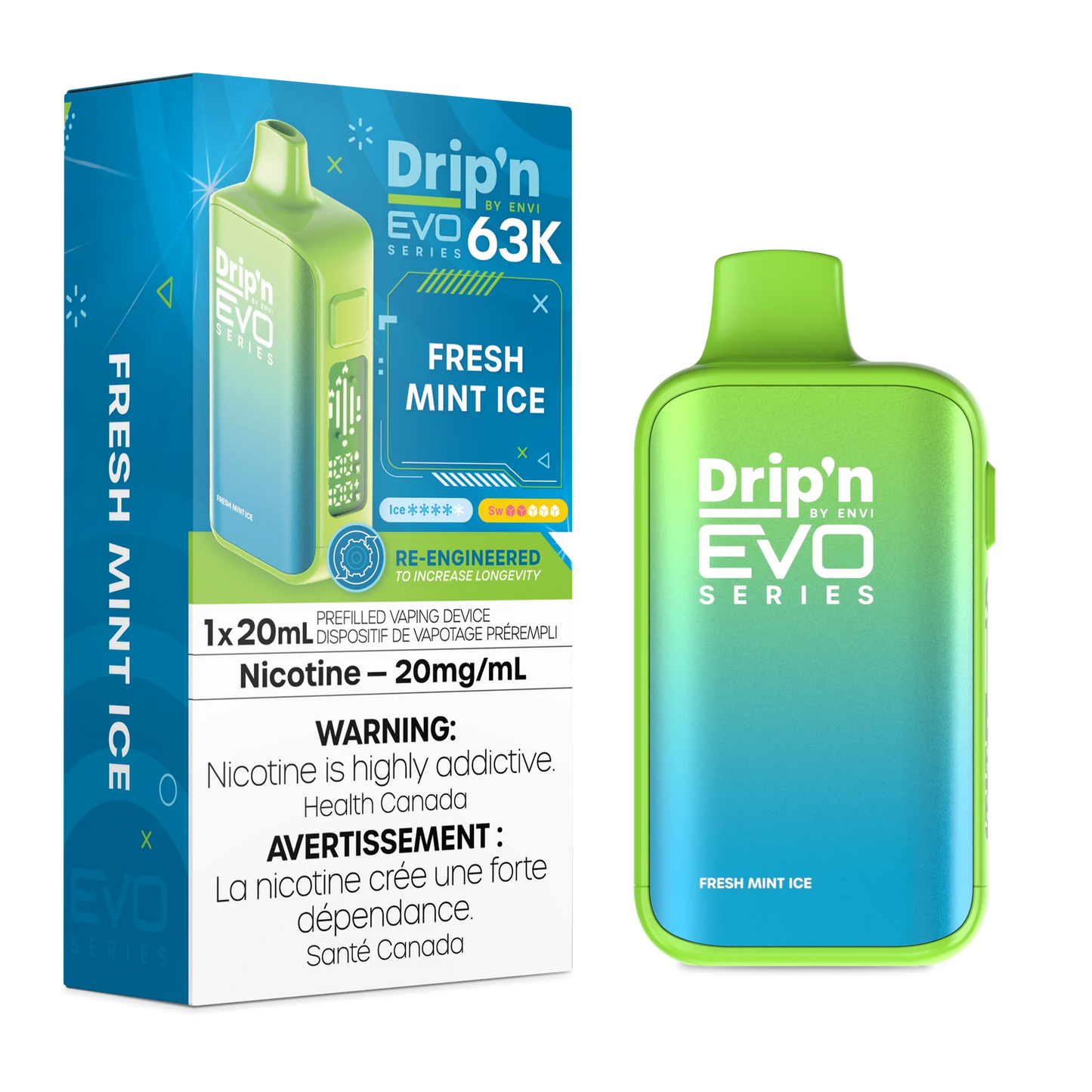 Dripn Evo 63K Disposable Vape
