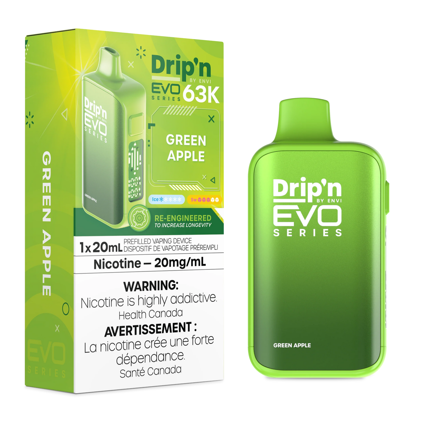 Dripn Evo 63K Disposable Vape
