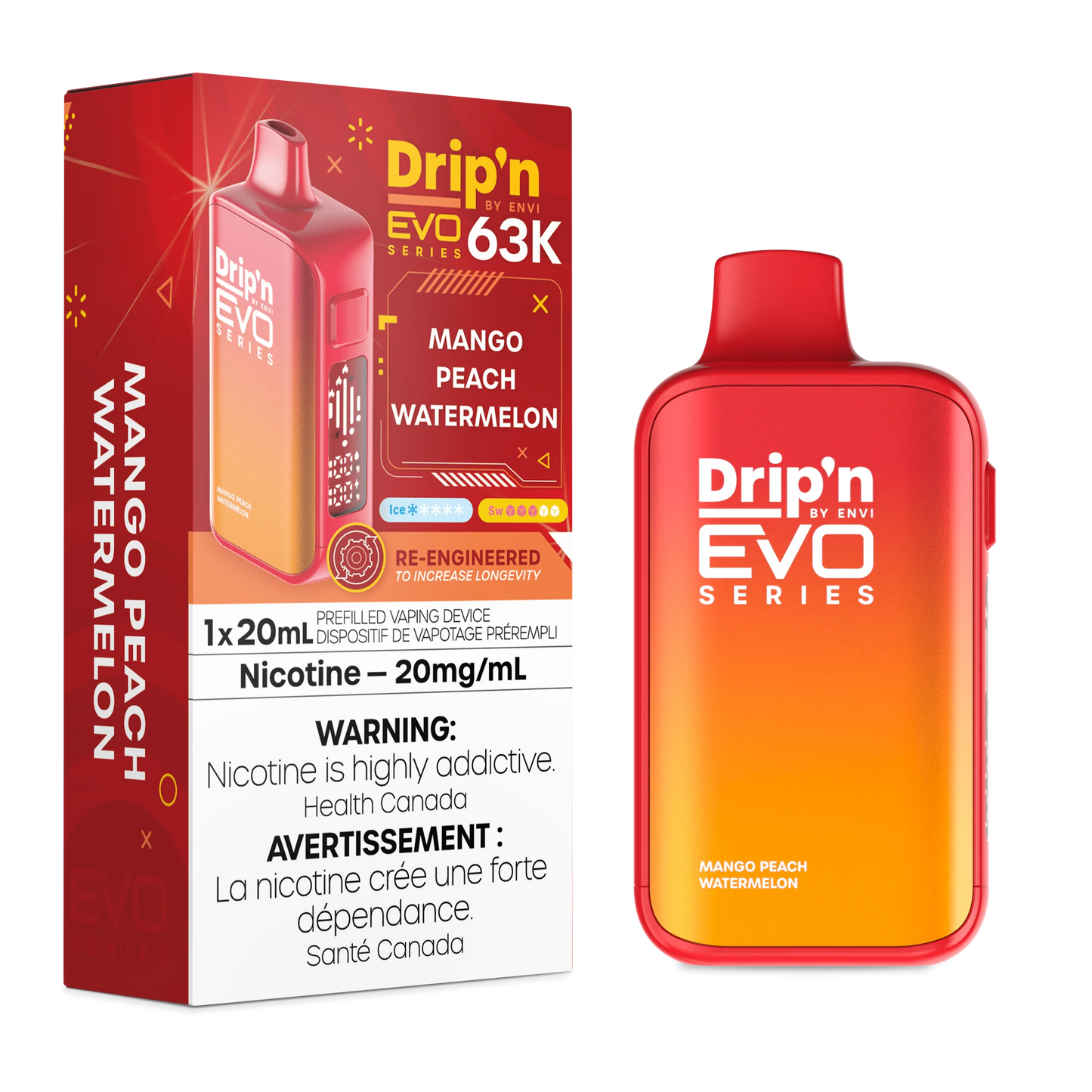 Dripn Evo 63K Disposable Vape