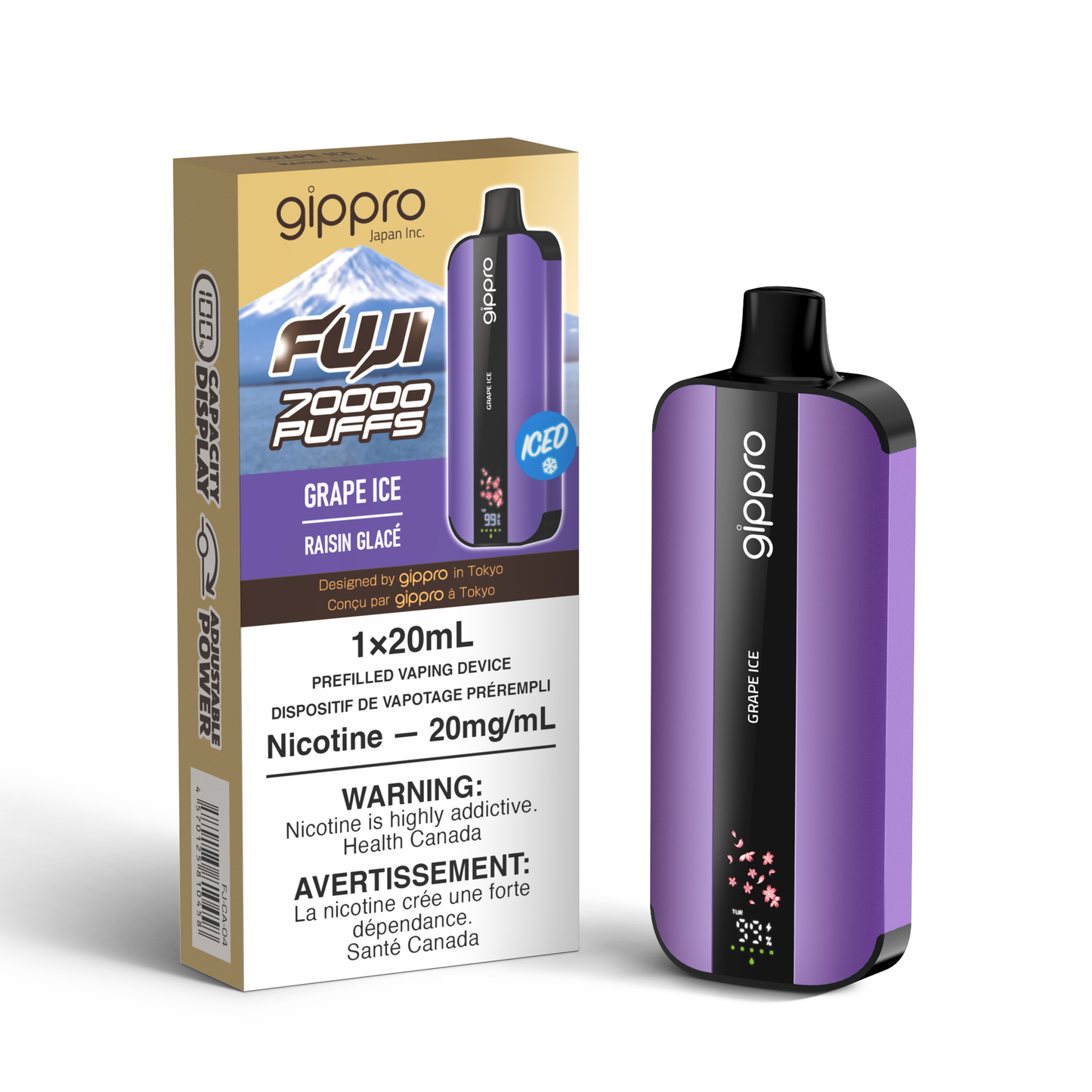 Gippro Fuji 70K Disposable Vape 20mL