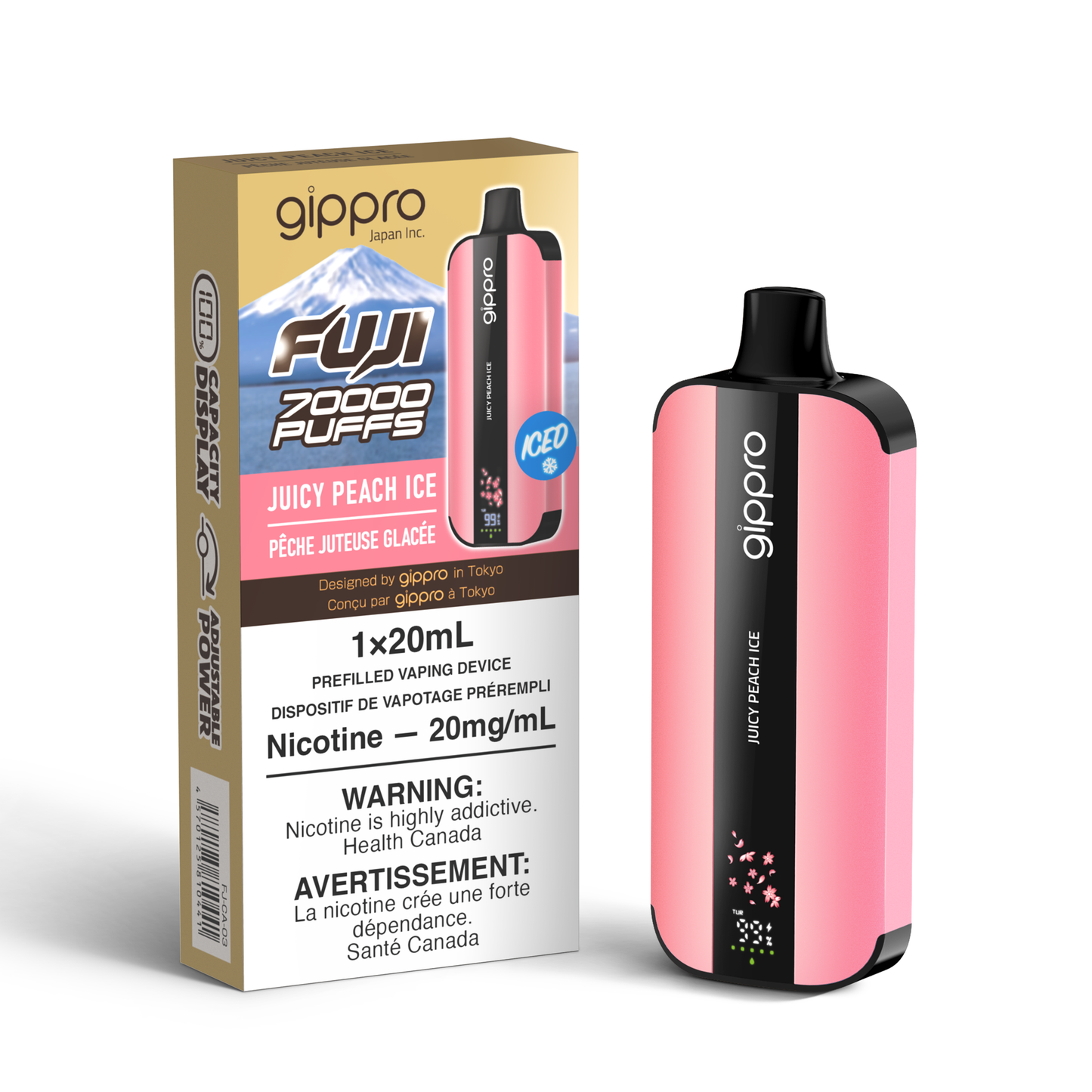 Gippro Fuji 70K Disposable Vape 20mL