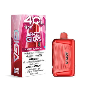 Kraze Giga Disposable Vapes 150K