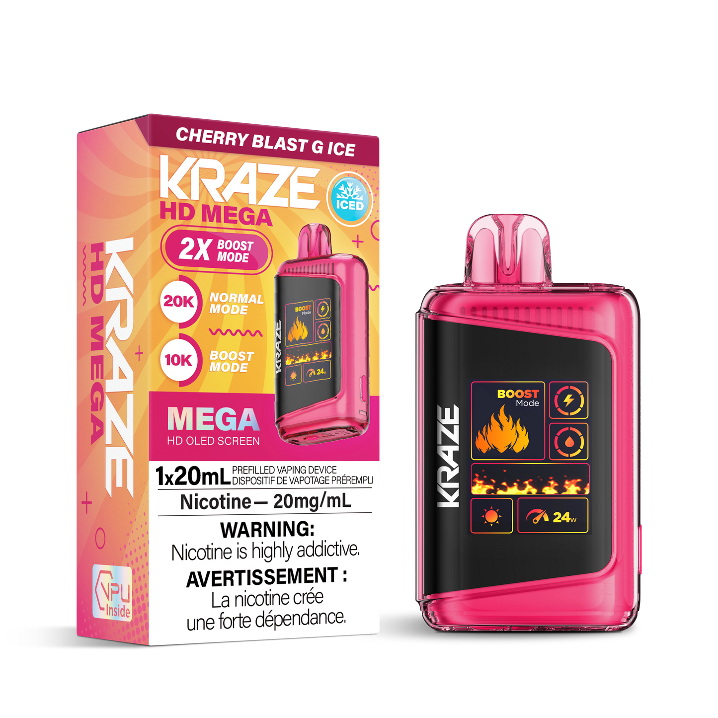 Kraze HD Mega 20K ***HARMONIZED STAMPED***