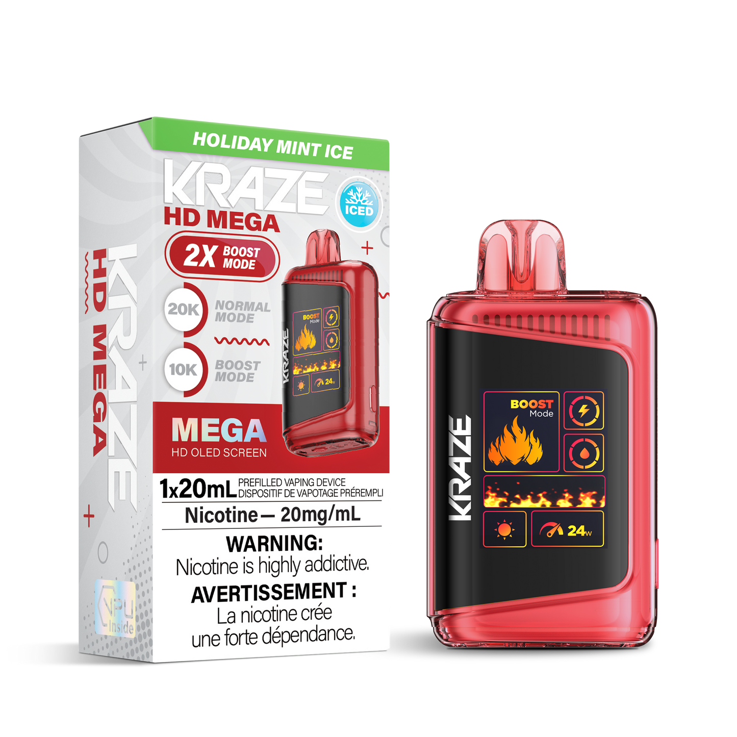 Kraze HD Mega 20K ***HARMONIZED STAMPED***