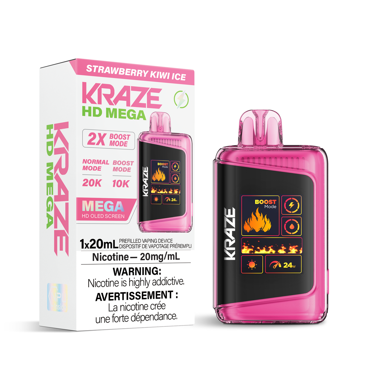 Kraze HD Mega 20K ***HARMONIZED STAMPED***