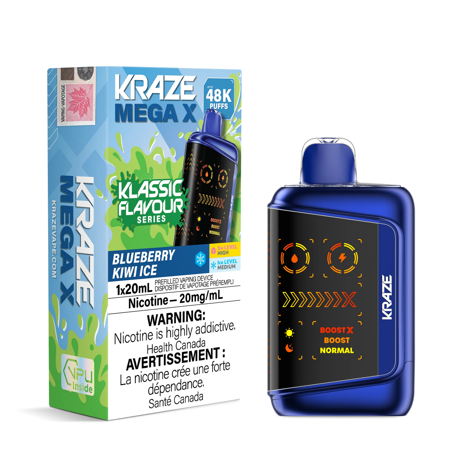 Kraze Mega X 48K Disposable Vape