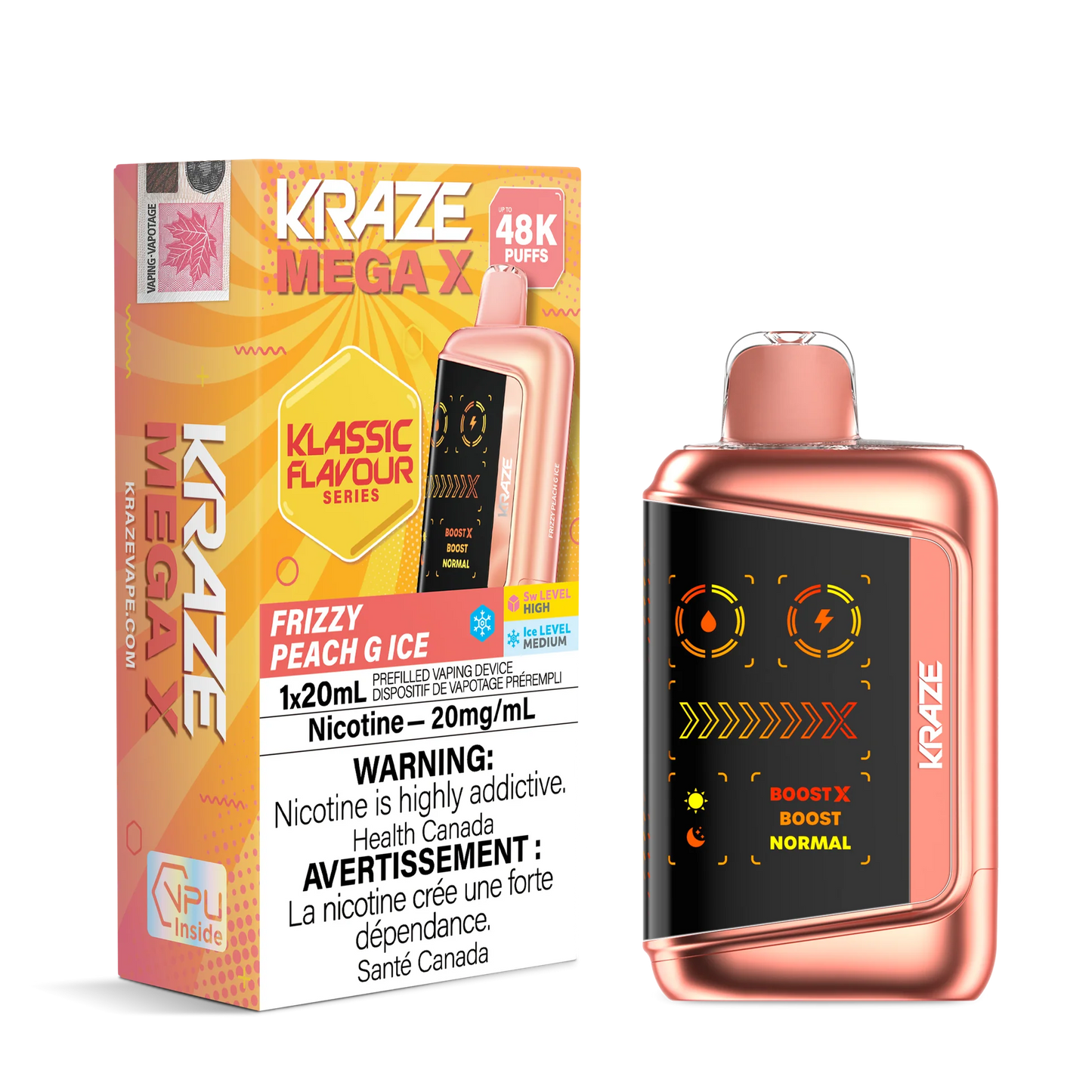 Kraze Mega X 48K Disposable Vape