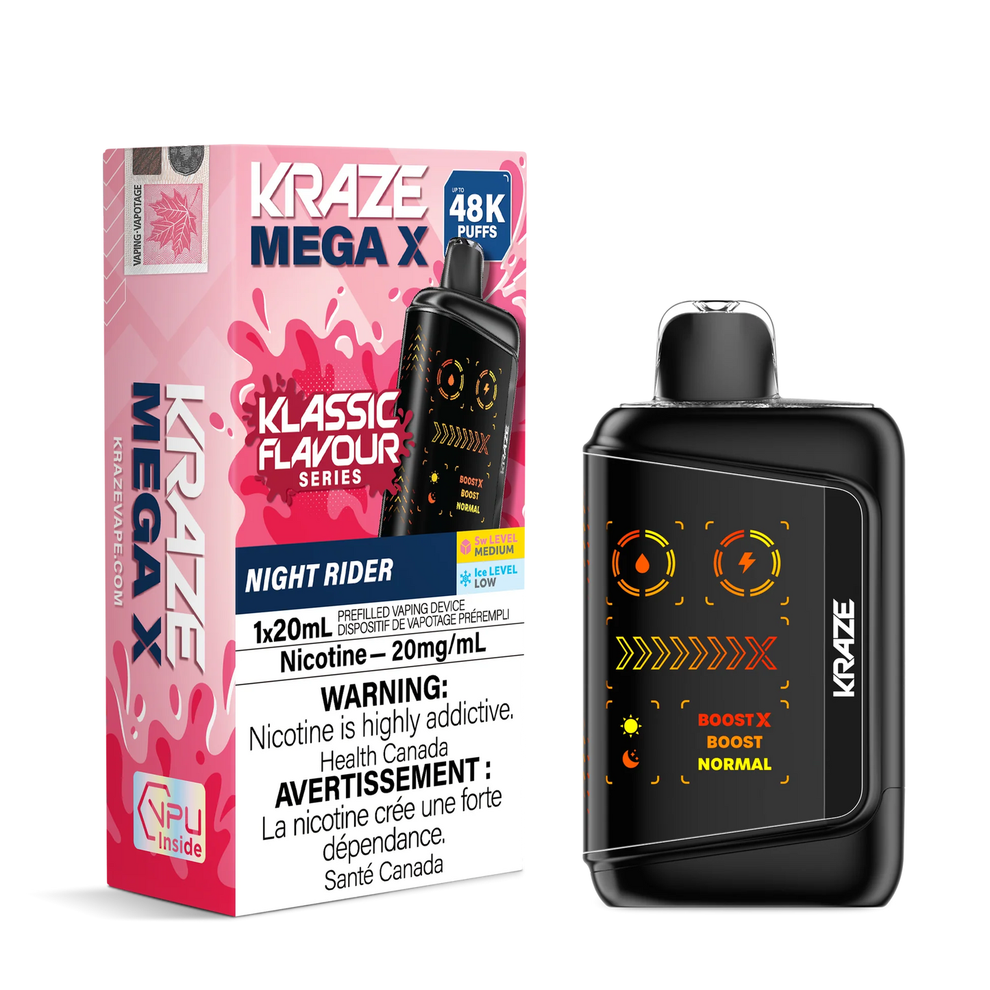 Kraze Mega X 48K Disposable Vape