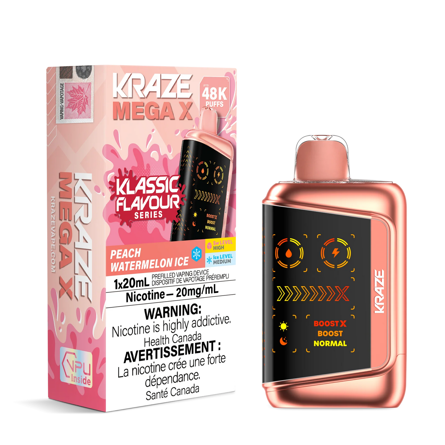 Kraze Mega X 48K Disposable Vape