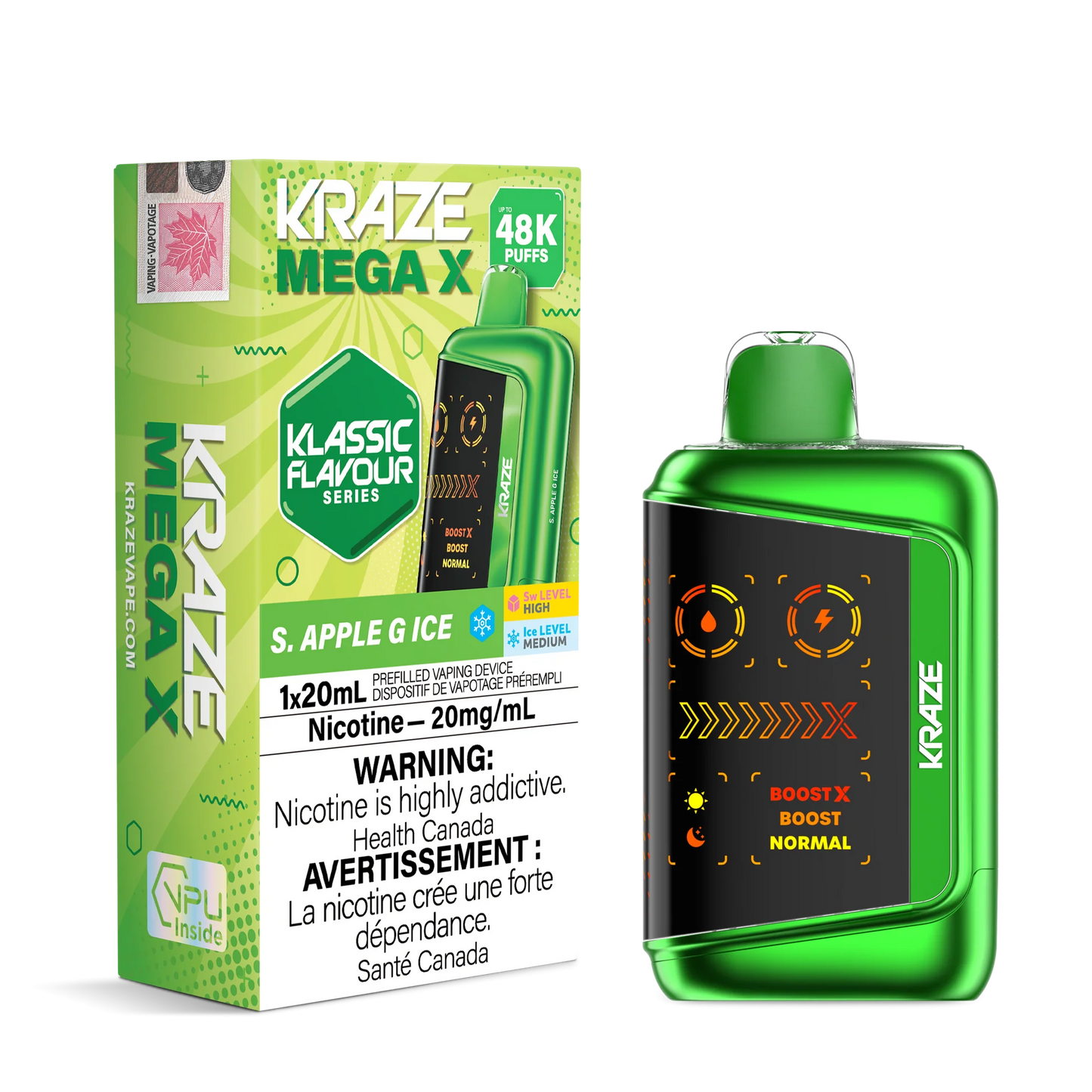 Kraze Mega X 48K Disposable Vape
