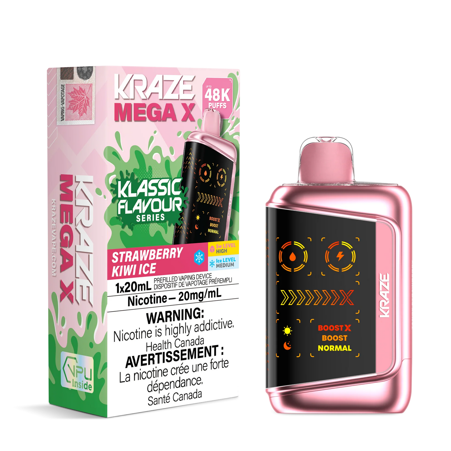 Kraze Mega X 48K Disposable Vape