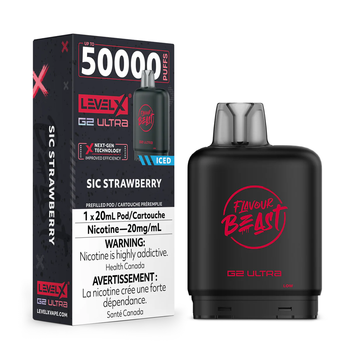 Level X Flavour Beast G2 Ultra Pod 50K
