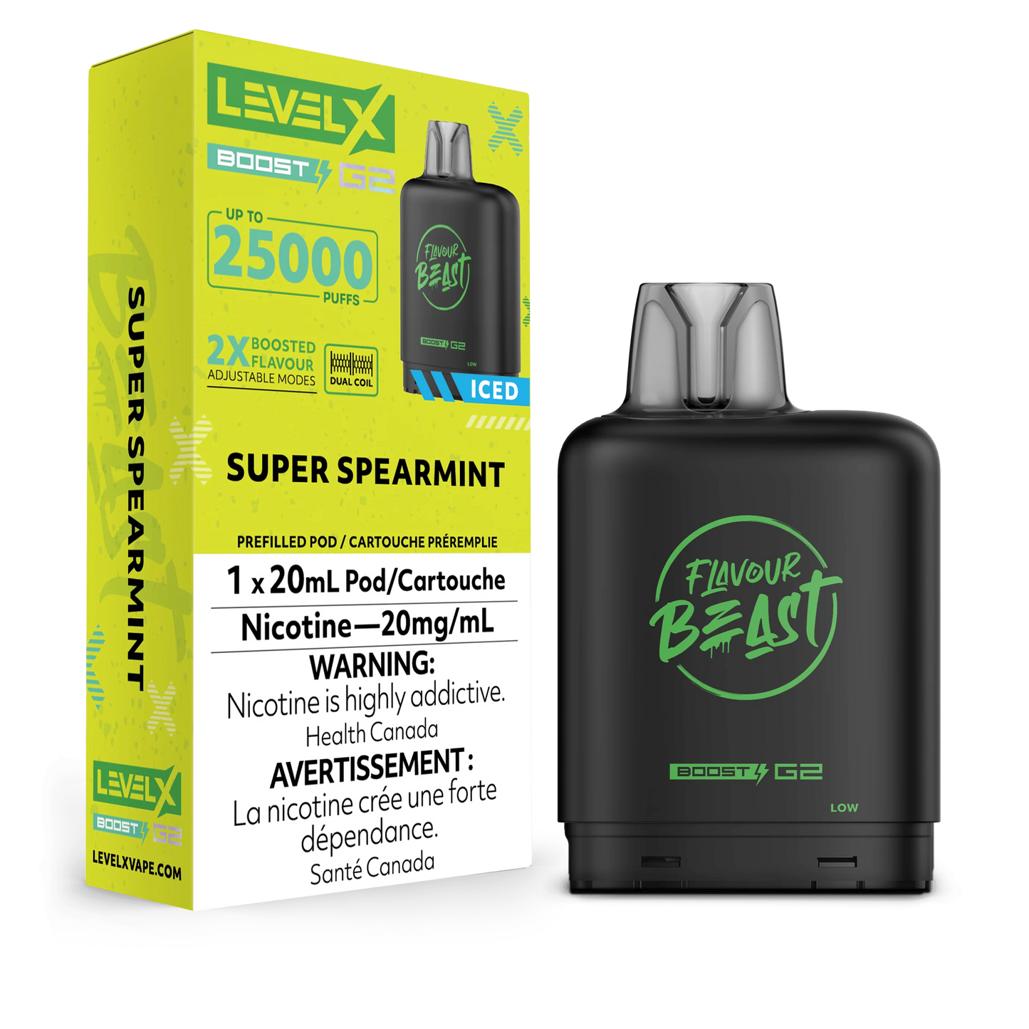 Flavour Beast Level X Boost Pod 15K/25K G2