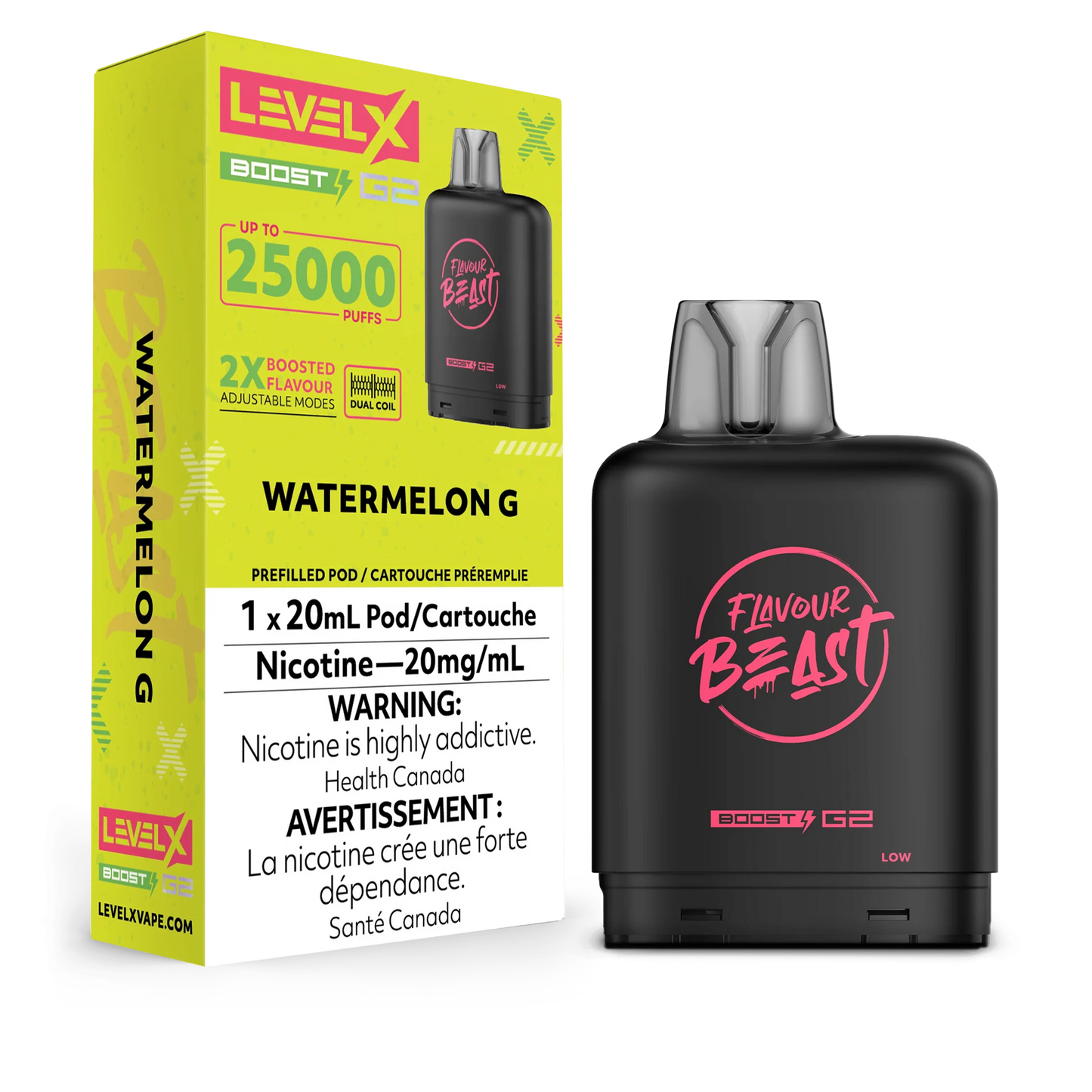 Flavour Beast Level X Boost Pod 15K/25K G2
