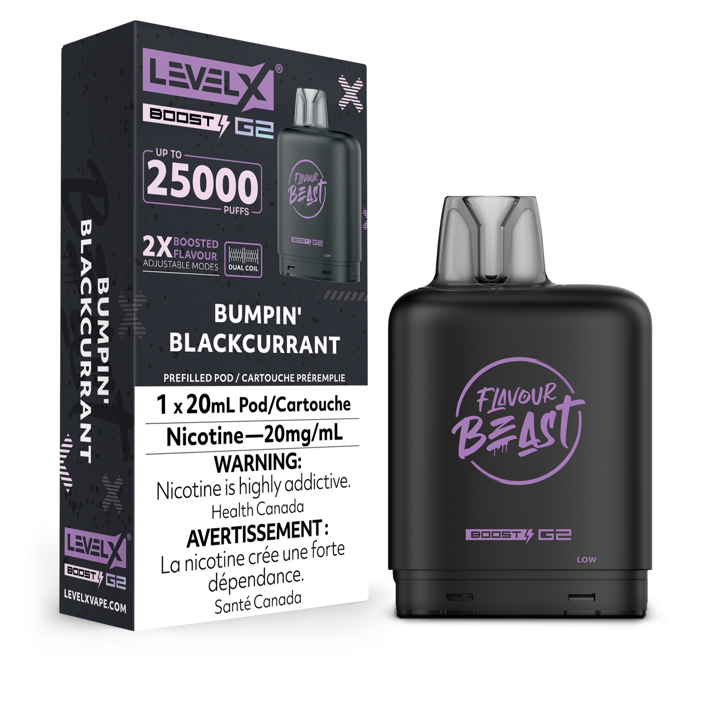 Flavour Beast Level X Boost Pod 15K/25K G2