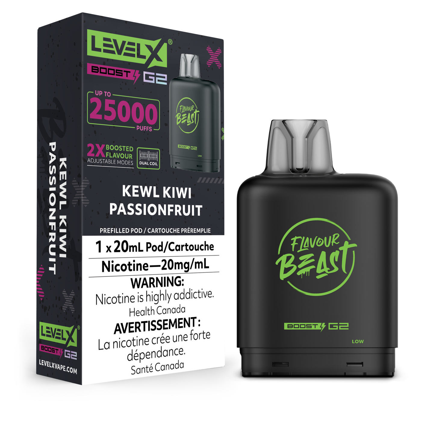 Flavour Beast Level X Boost Pod 15K/25K G2