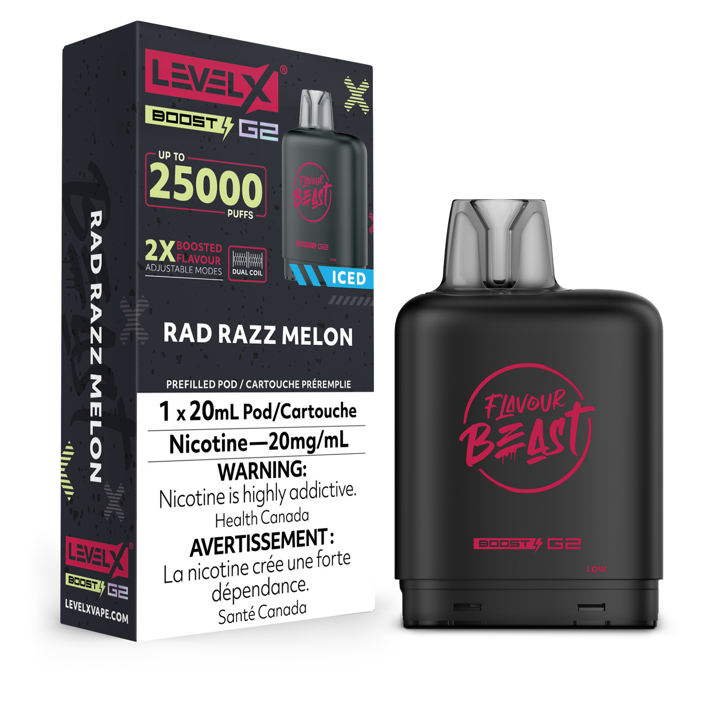 Flavour Beast Level X Boost Pod 15K/25K G2