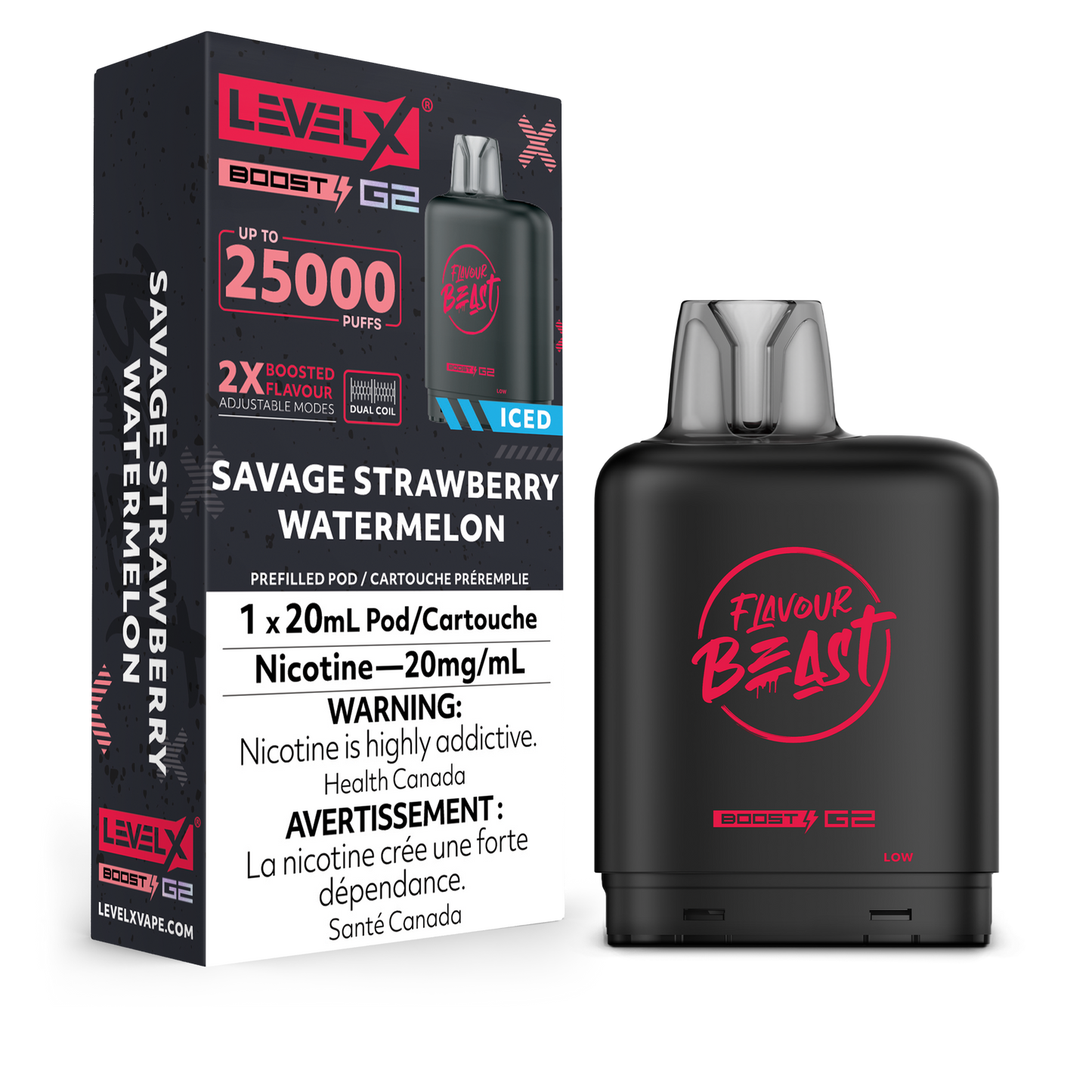 Flavour Beast Level X Boost Pod 15K/25K G2