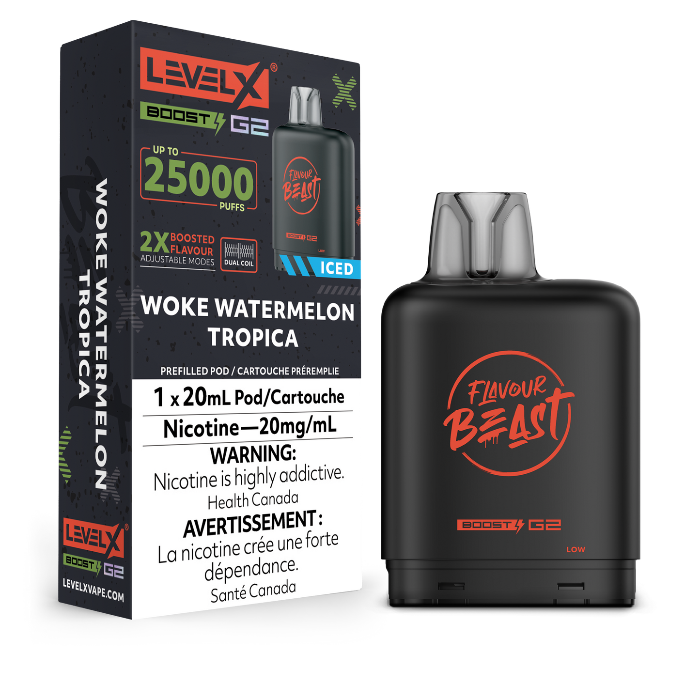 Flavour Beast Level X Boost Pod 15K/25K G2