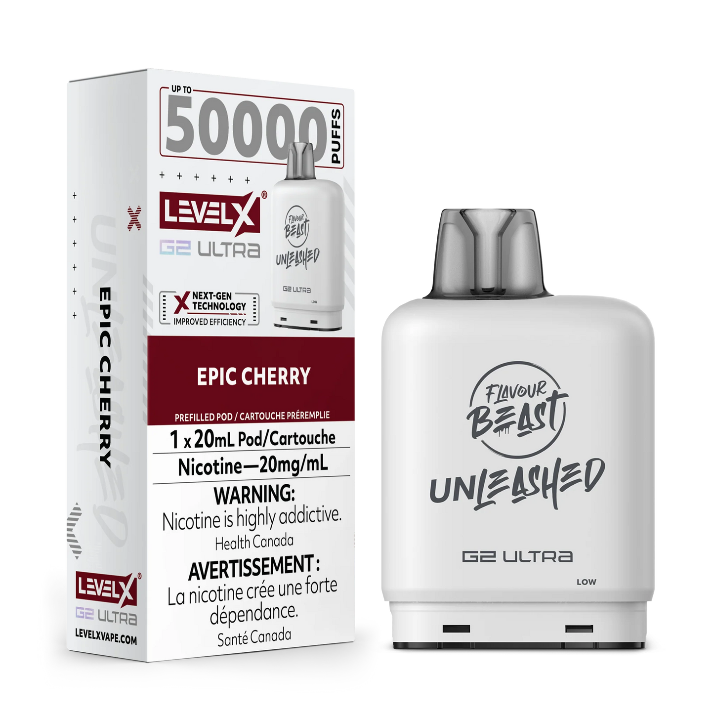 Level X Flavour Beast G2 Ultra Pod 50k - Unleashed