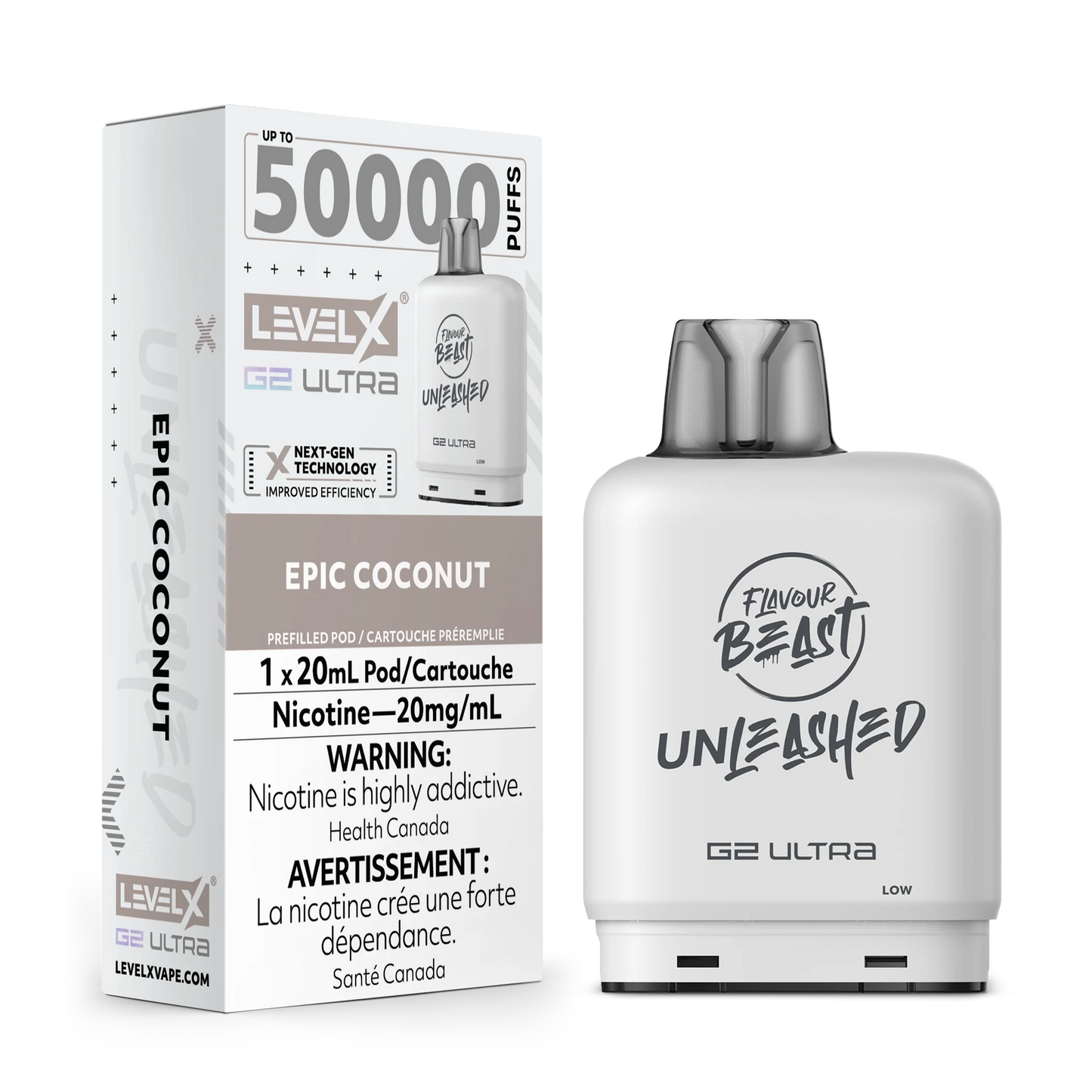 Level X Flavour Beast G2 Ultra Pod 50k - Unleashed