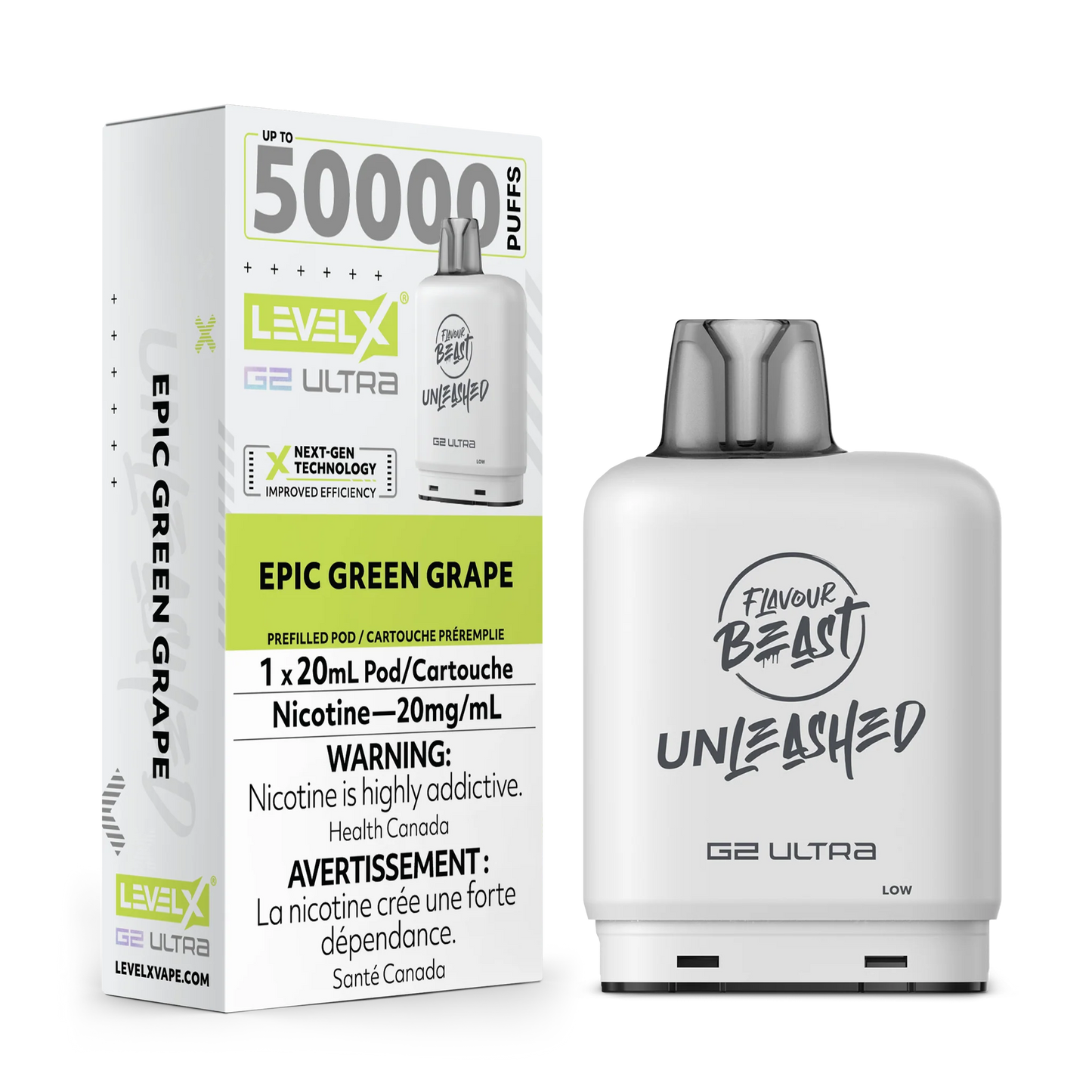 Level X Flavour Beast G2 Ultra Pod 50k - Unleashed