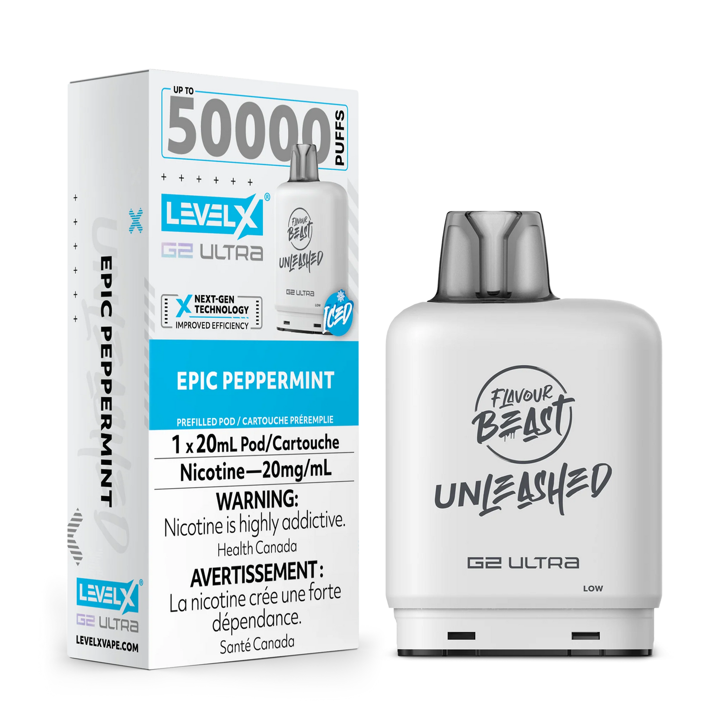 Level X Flavour Beast G2 Ultra Pod 50k - Unleashed