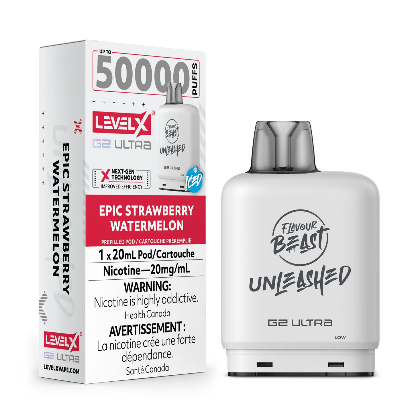 Level X Flavour Beast G2 Ultra Pod 50k - Unleashed