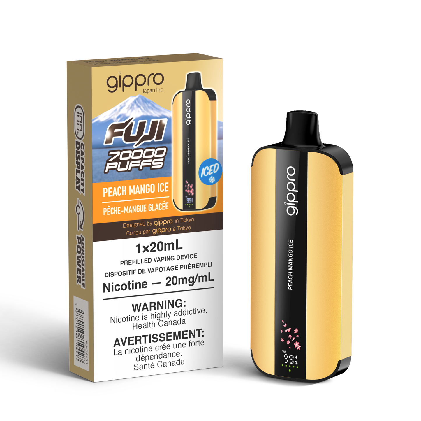 Gippro Fuji 70K Disposable Vape 20mL